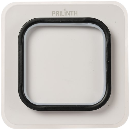 Prilinth Square Black decorative LED ceiling light